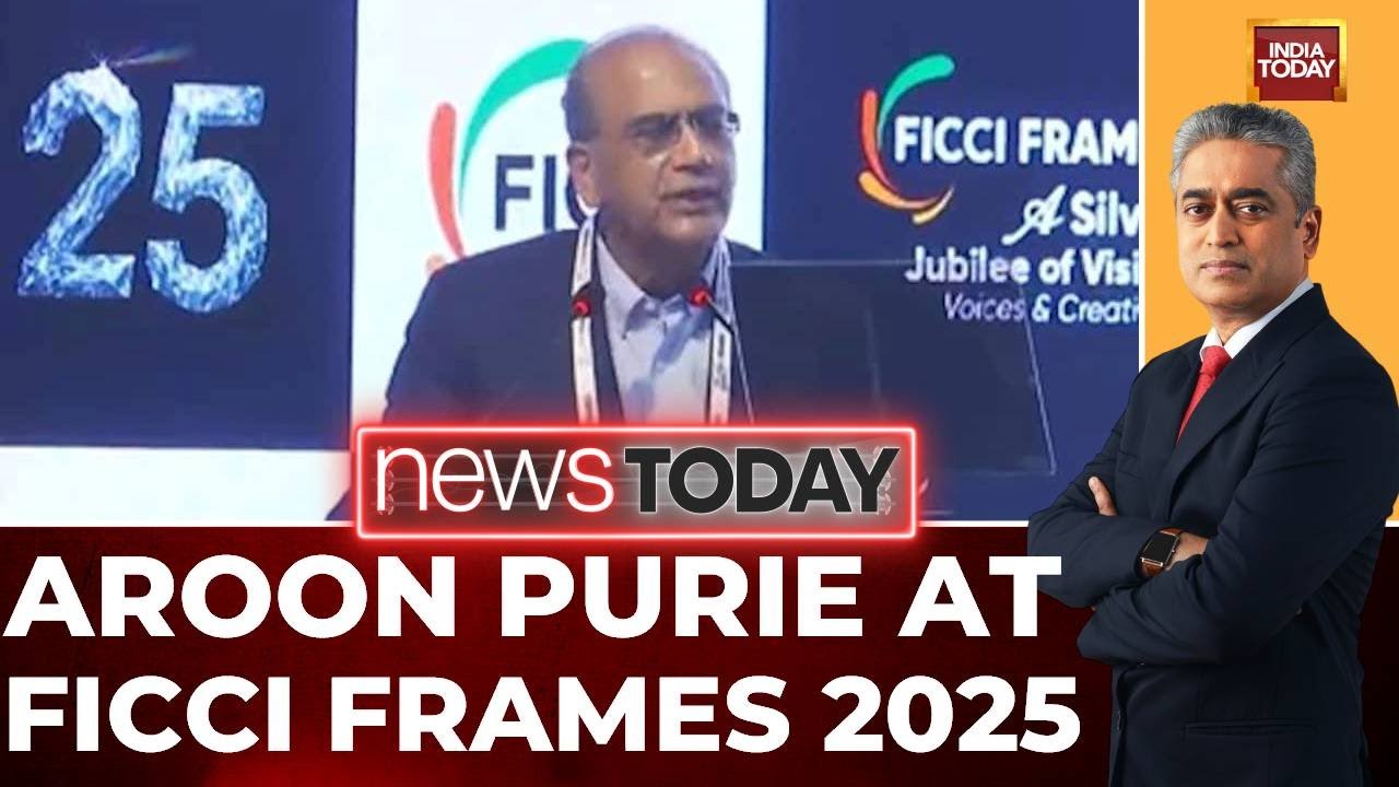 Aroon Purie's FICCI Address On Media Disruption, Billionaire Owners, Govt Mess | India Today