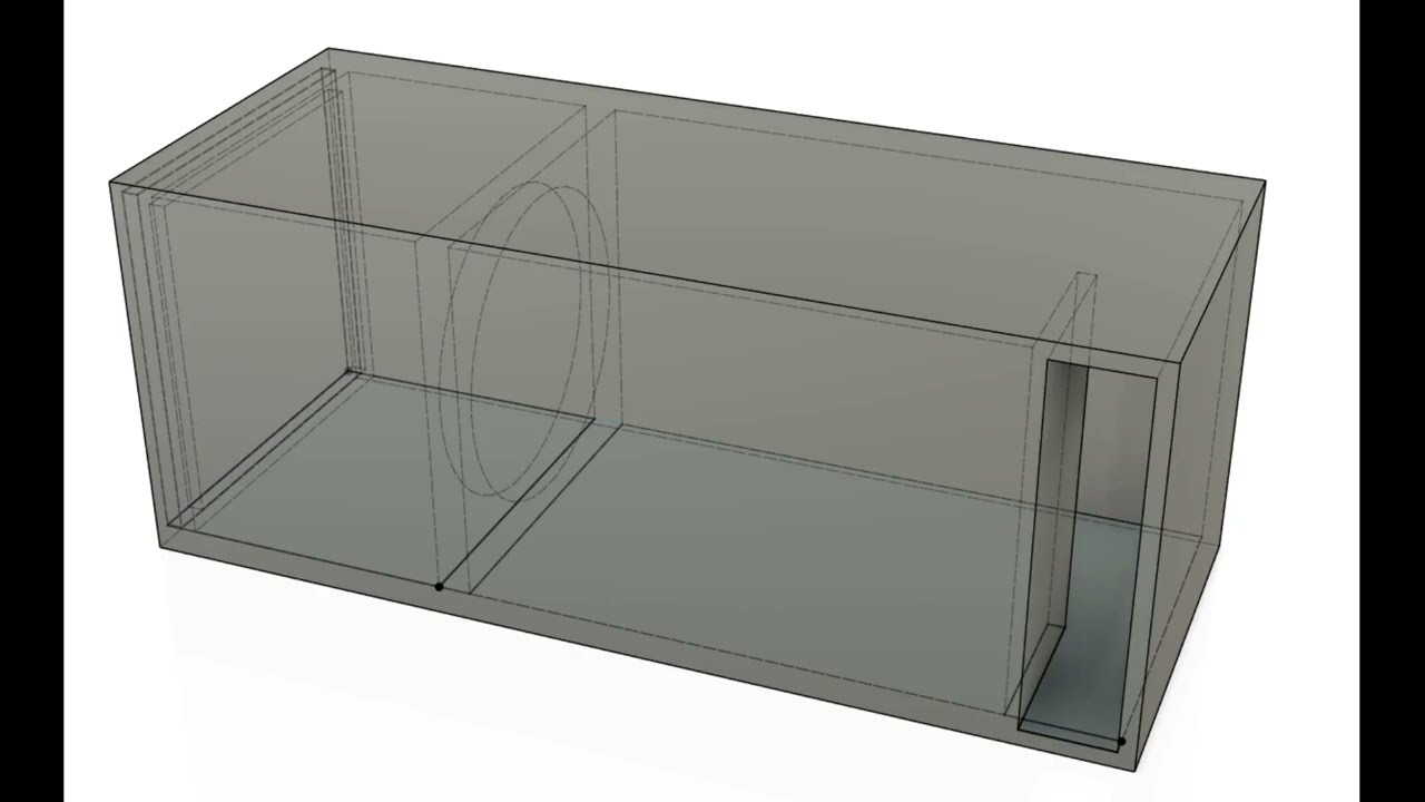 Wie plane ich einen Bandpass-Subwoofer f&uuml;rs Auto?! Schnelldurchlauf. WinISD, Fusion360, Fortissimo