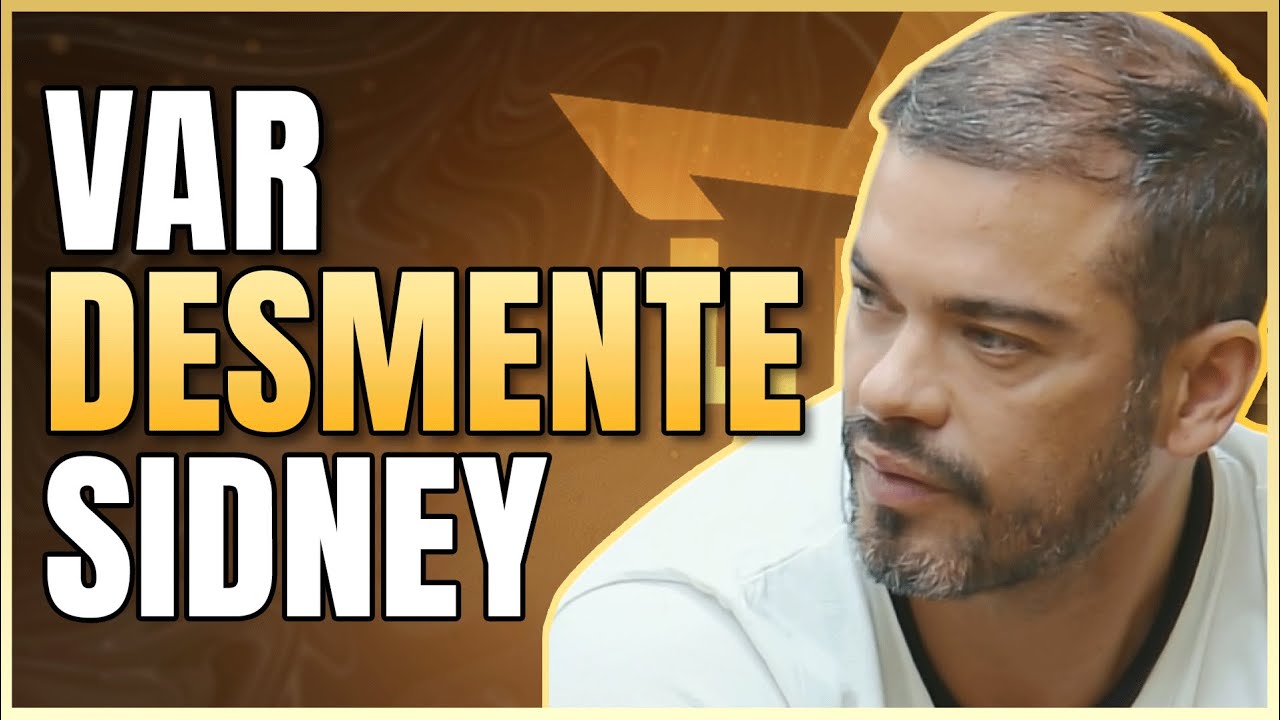 SIDNEY IMPLORA PELO VAR E O VAR DESMENTE ELE | LINK PODCAST