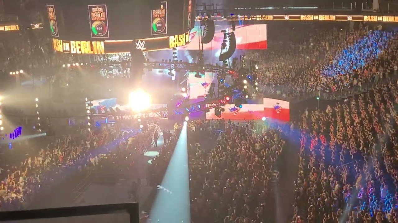Cody Rhodes entrance Bash in Berlin