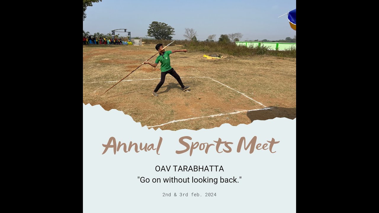 ANNUAL SPORTS MEET  2023-2024, OAV TARABHATTA, BORIGUMMA