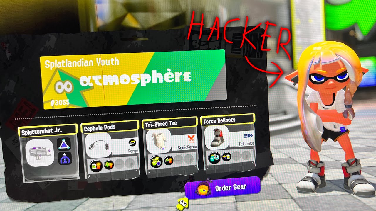я встретил хакера в Splatoon 3...