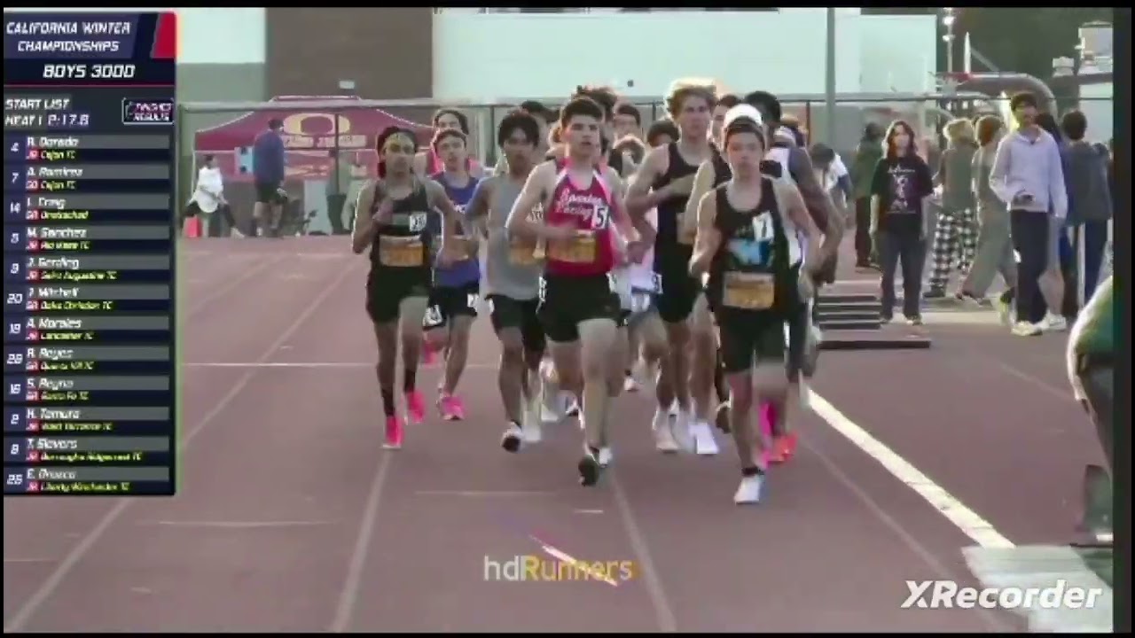 2025 Winter State Championships 3000m
