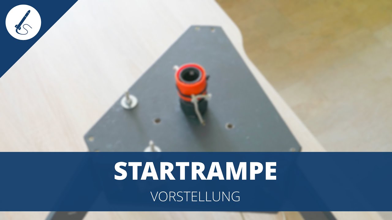 Startrampe für Wasserrakete - Vorstellung