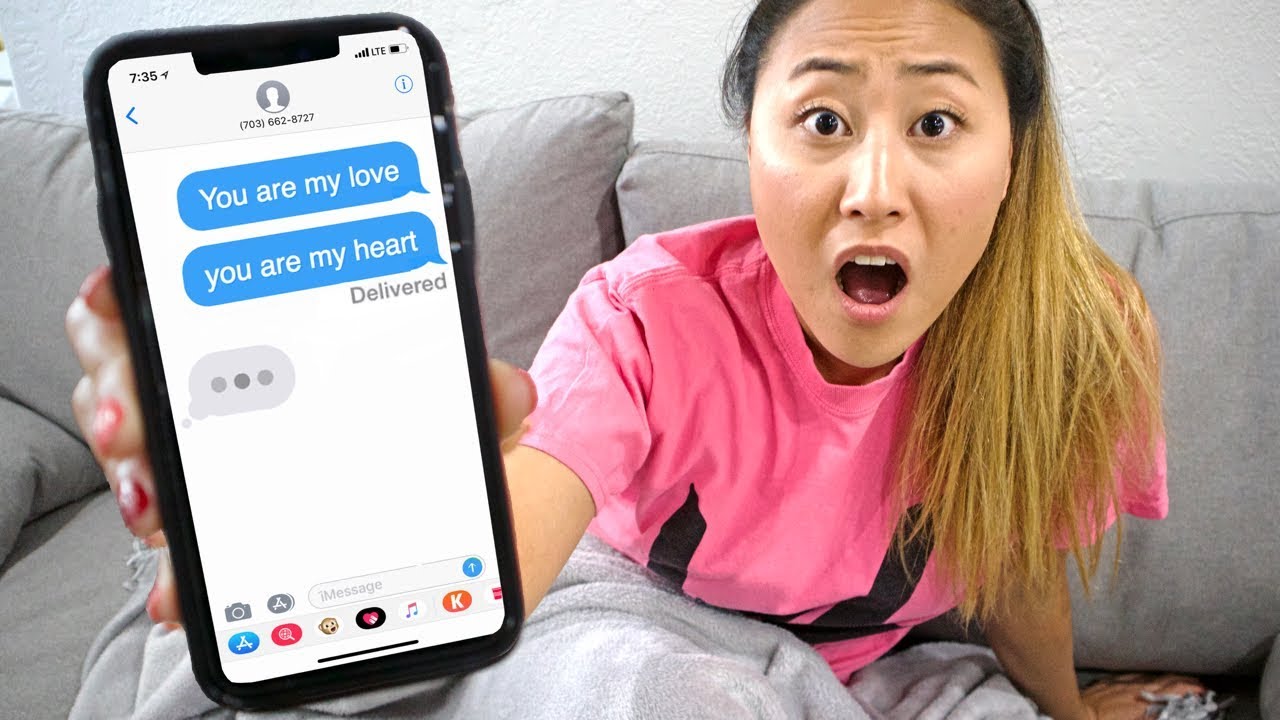 SONG LYRIC PRANK ON MY CRUSH!!