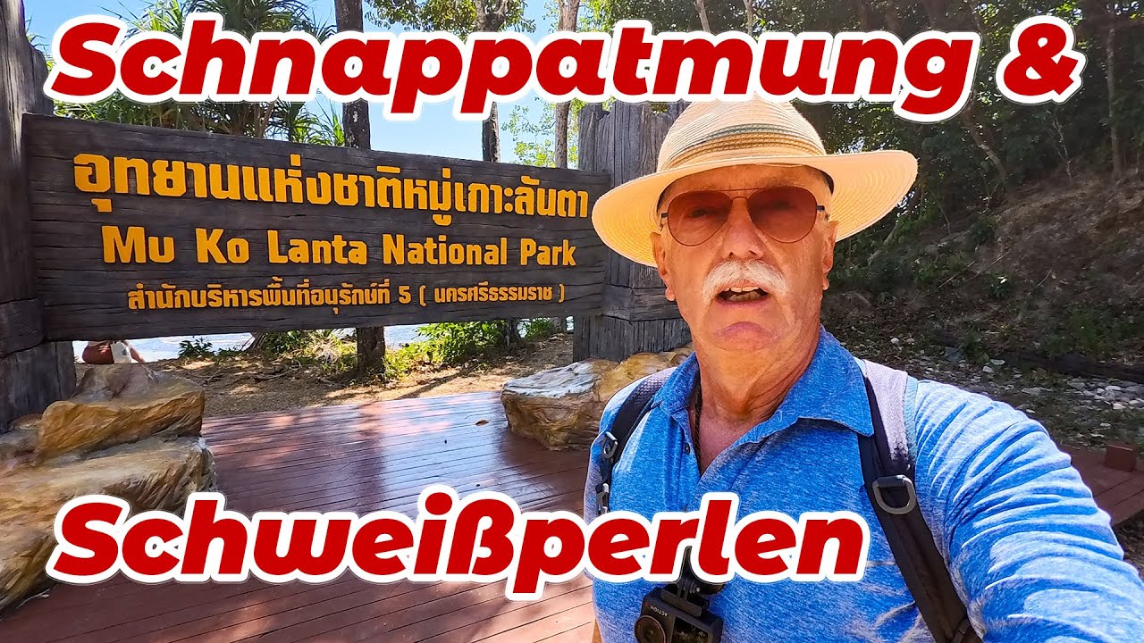 Abenteuer Nationalpark 🌳 Koh Lanta: Scooter, Wanderung 🥾 & Meerblick