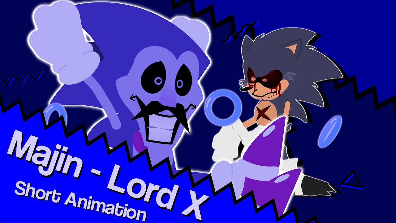 [] Majin Loses His Rings (Majin Sonic and Lord X Short Animation) []