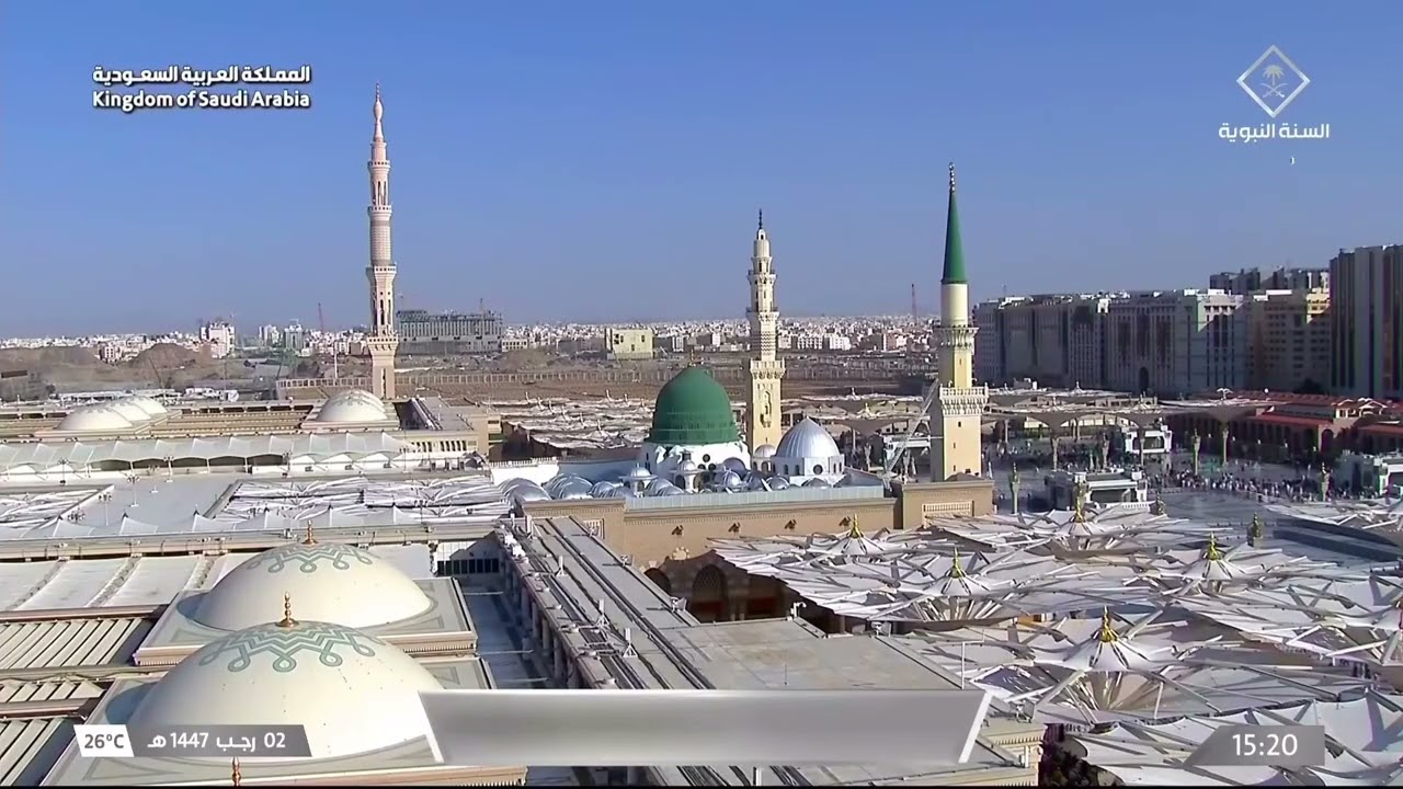 22nd Dec 2025 Madeenah 'Asr Adhaan Sheikh ‘Abdullah Hunayni