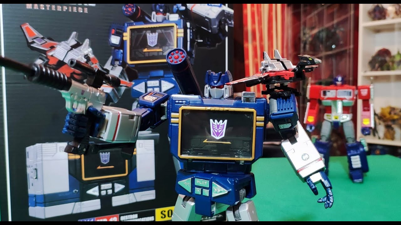 Transformers SOUNDWAVE  MP13 KO - Bello come la Musica