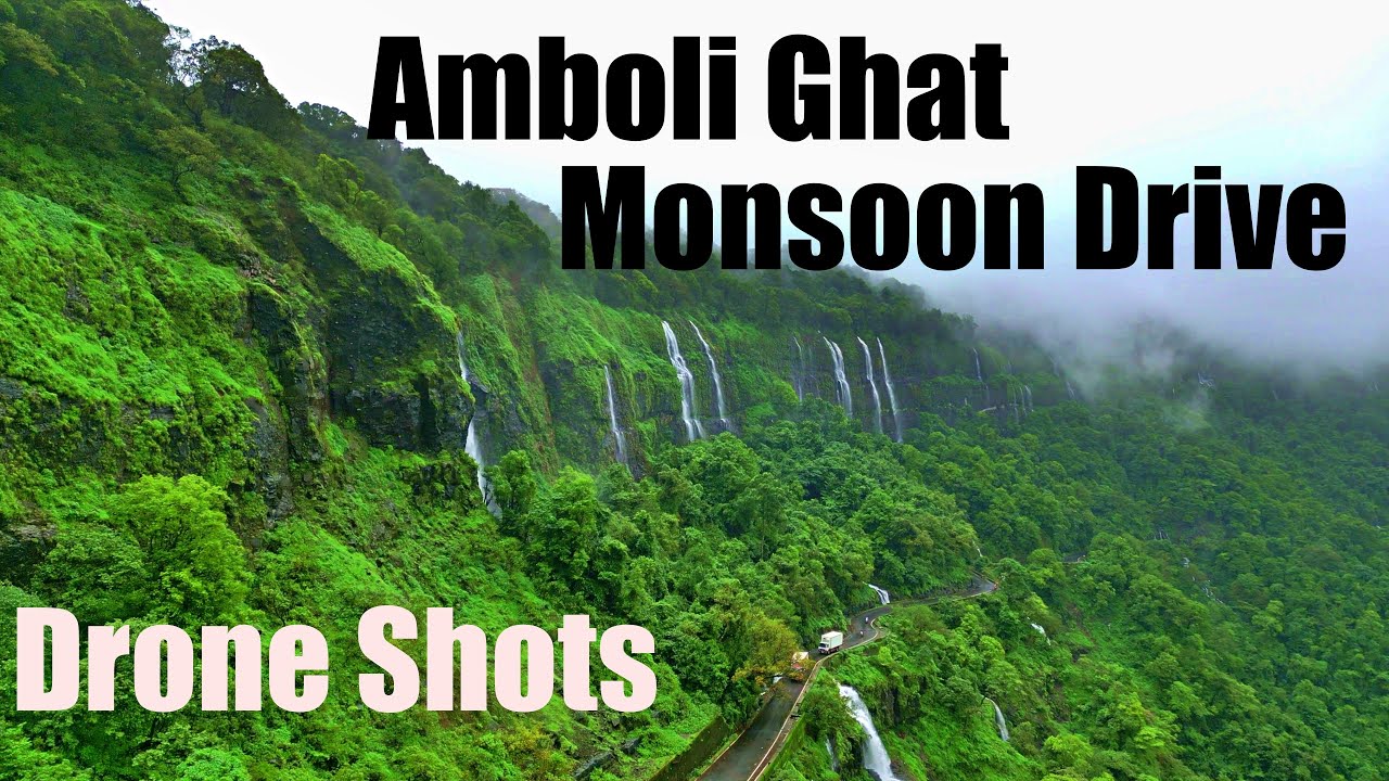 Amboli Ghat | Amboli Falls | Drone Shots