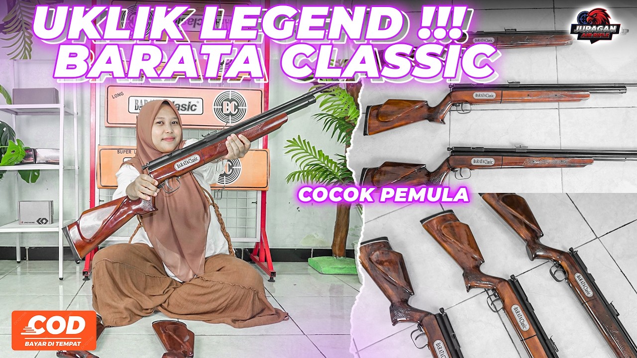 Senapan Angin Uklik Legend Sharp Barata Klasik Super long!! Rekomendasi Senapan Uklik murah