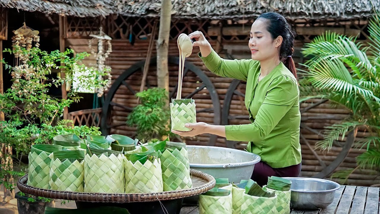 How To Make Basket Steamed Cake In My Homeland