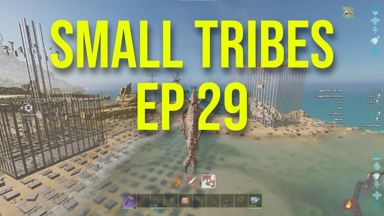 Ark Survival Ascended | Small Tribes EP 29 Wiping a Botters Base for insane loot | ARK ASCENDED