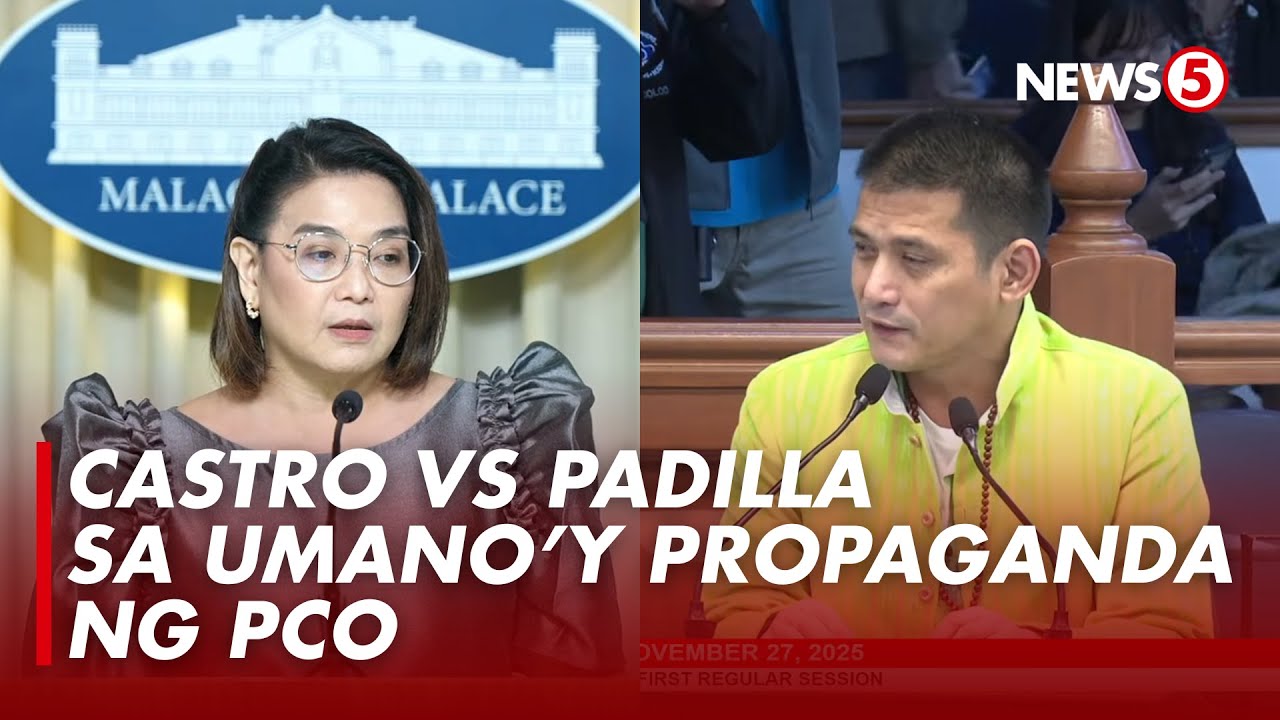 Usec. Claire Castro, may banat sa mga paratang ni Sen. Robin Padilla