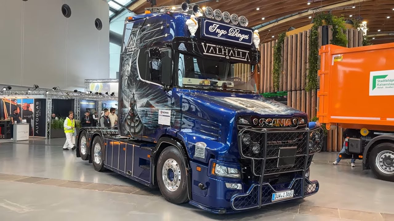 Scania S 660 A 6x2 NB See You in Valhalla (2025) Walkaround NUFAM 2025 Karlsruhe - Ingo Dinges Truck