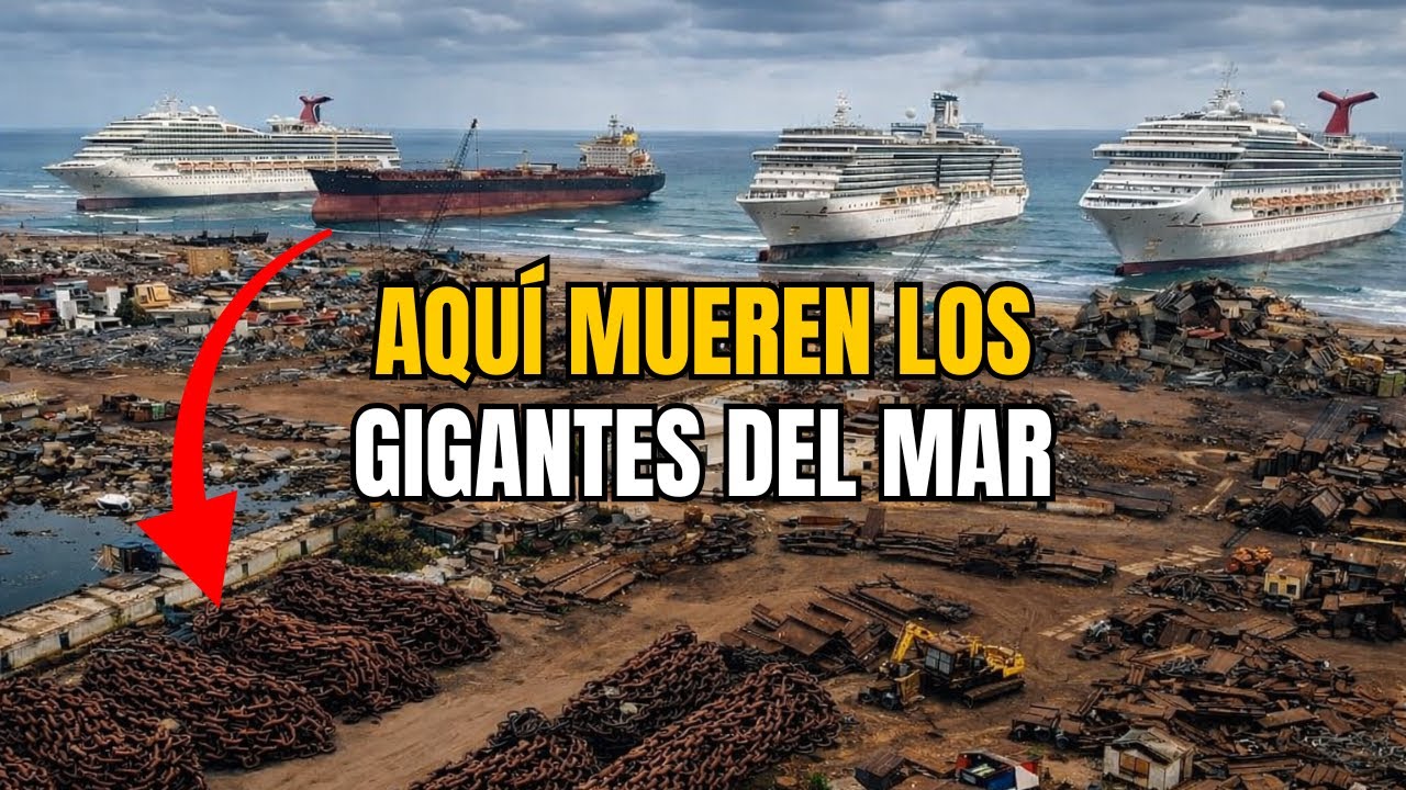 C&Oacute;MO Termina un Gigante del Mar: el proceso real de Reciclaje Naval