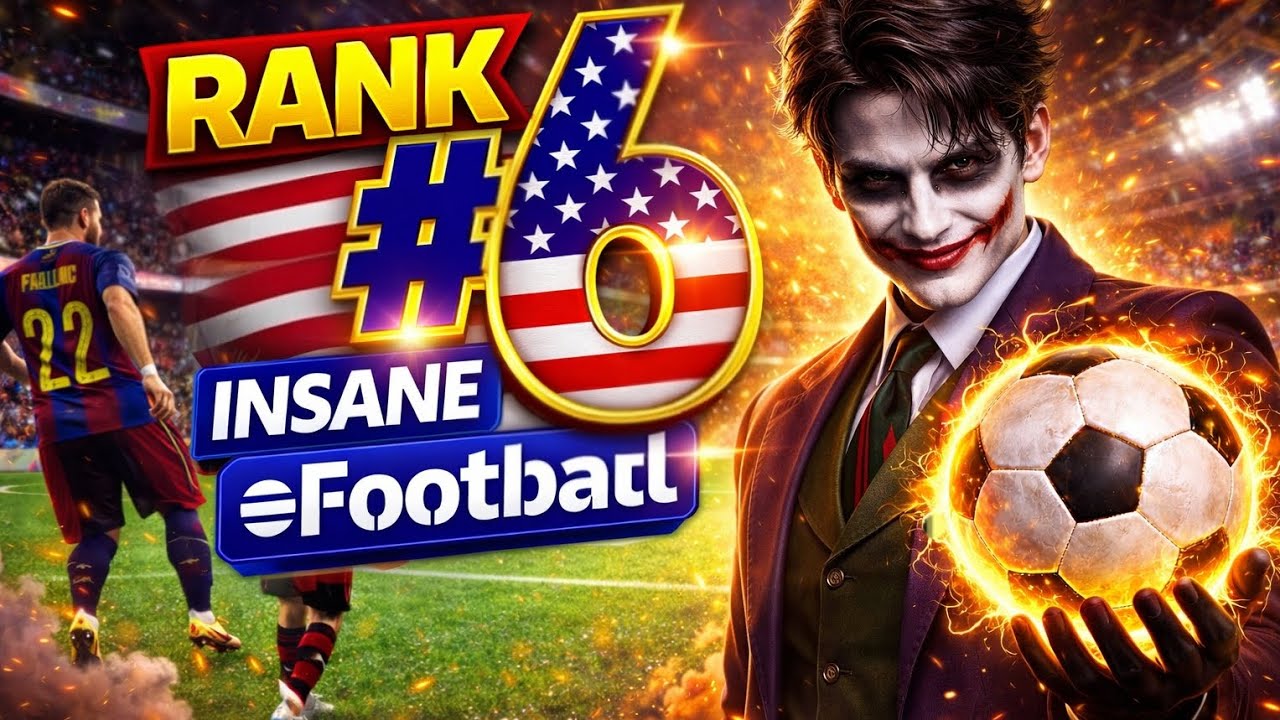 Playing against rank 6 in efootball