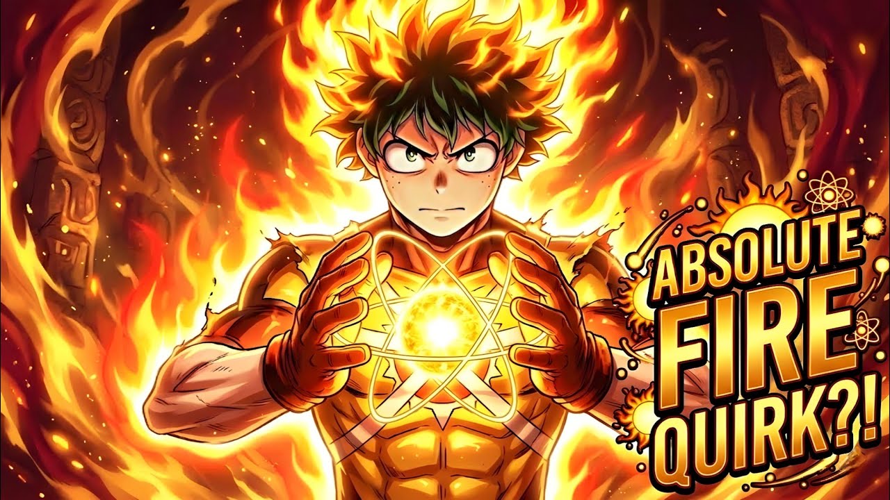 What If Deku Had An Absolute Fire Quirk? | The Movie