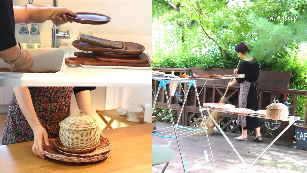 Clean with me. / Housekeeping routine after summer. / A day of Korean housewives.