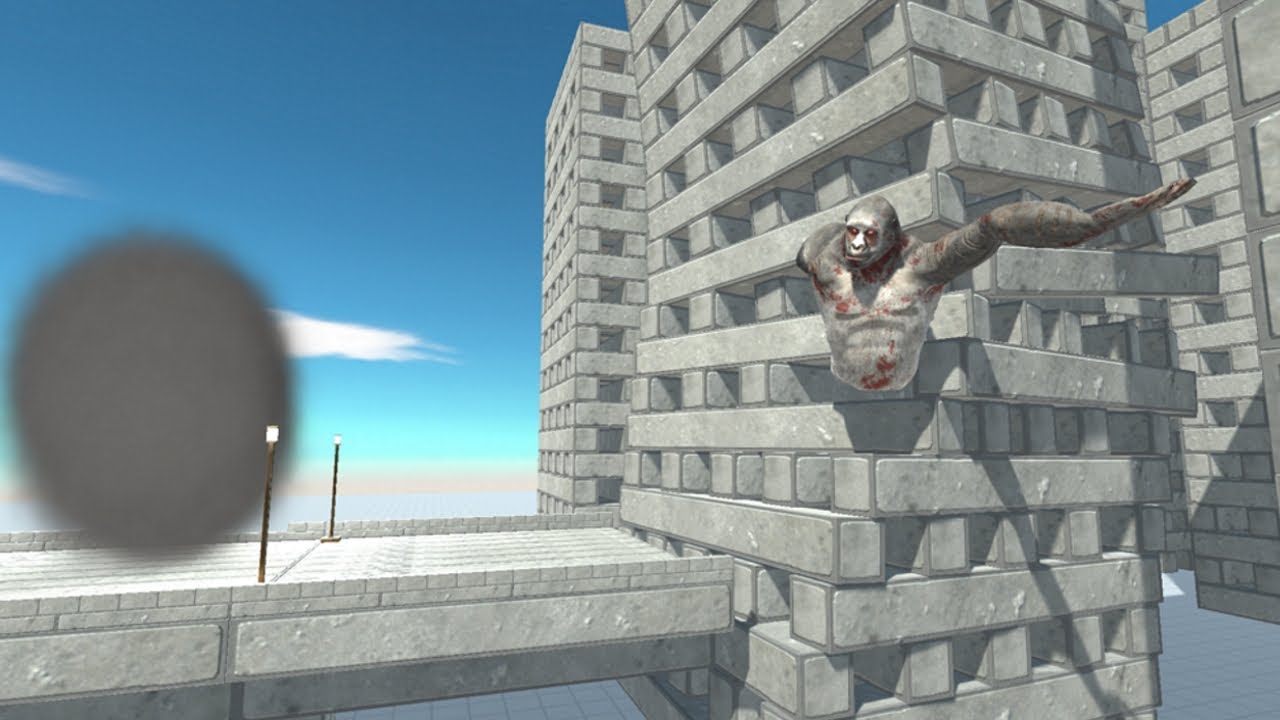 CROSSBOW GOD explodes ALL UNITS into Wobbly Buildings Animal Revolt Battle Simulator
