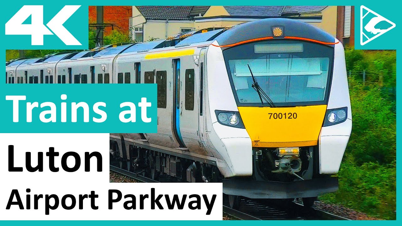 Trains at Luton Airport Parkway (MML) 12/10/2020