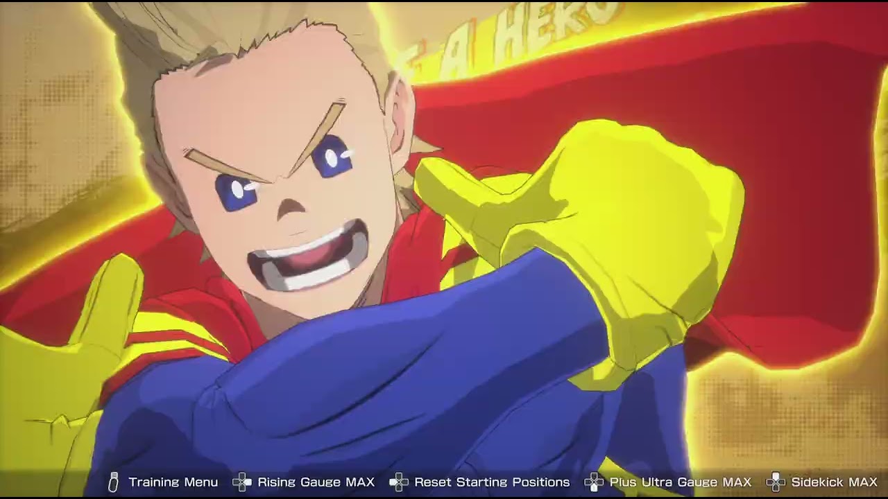Mirio rising combo big 3  MY HERO ACADEMIA All’s Justice