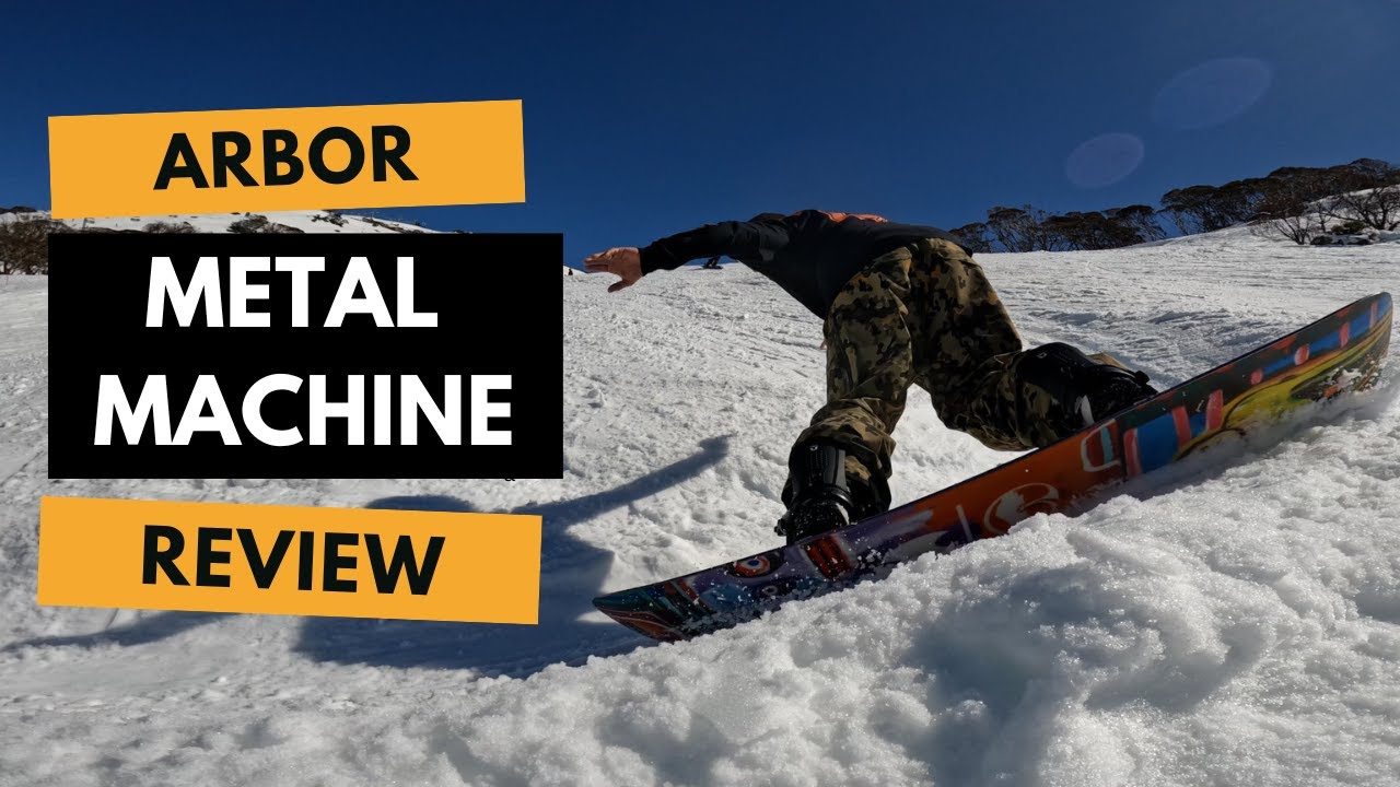 We Check Out The Arbor Snowboards Metal Machine