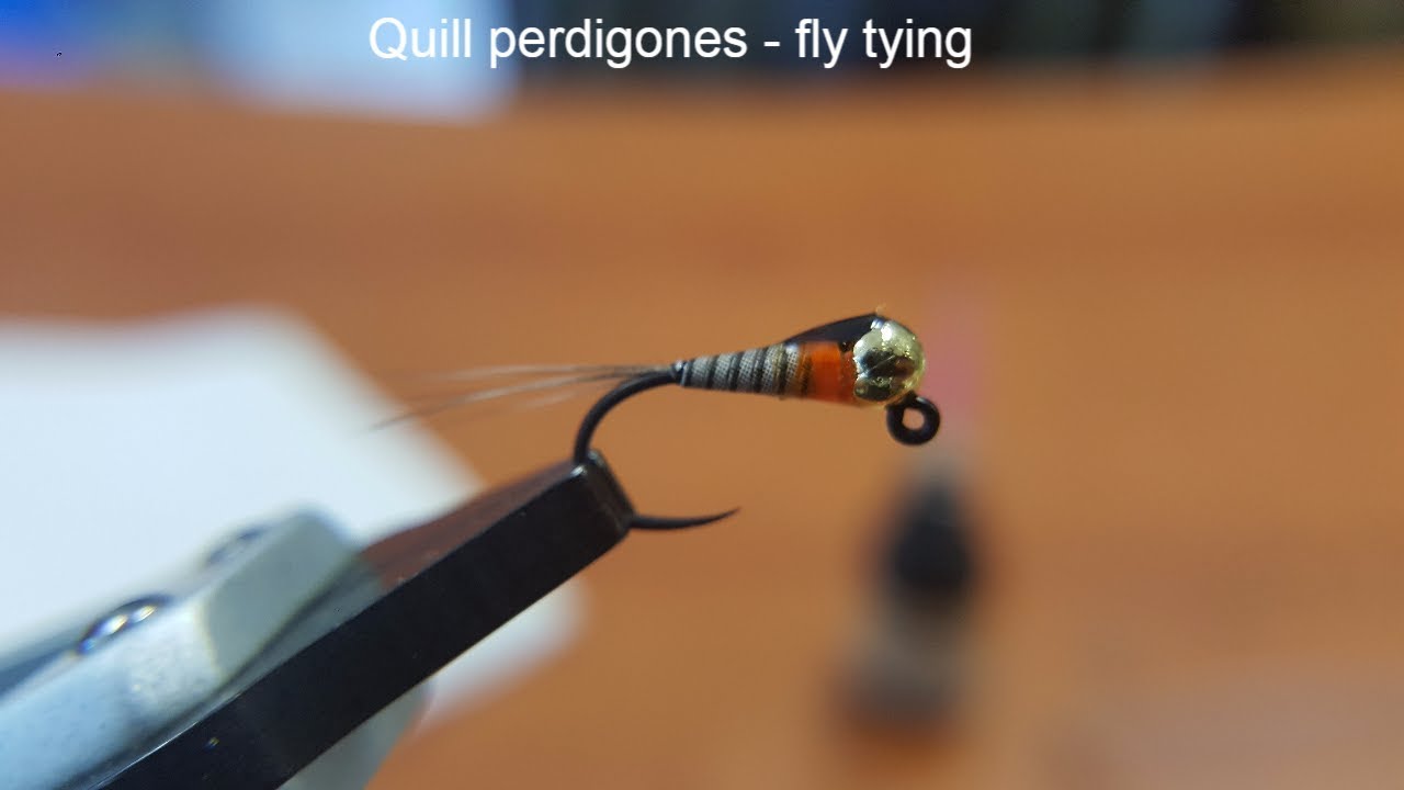 Quill perdigones - Fly tying