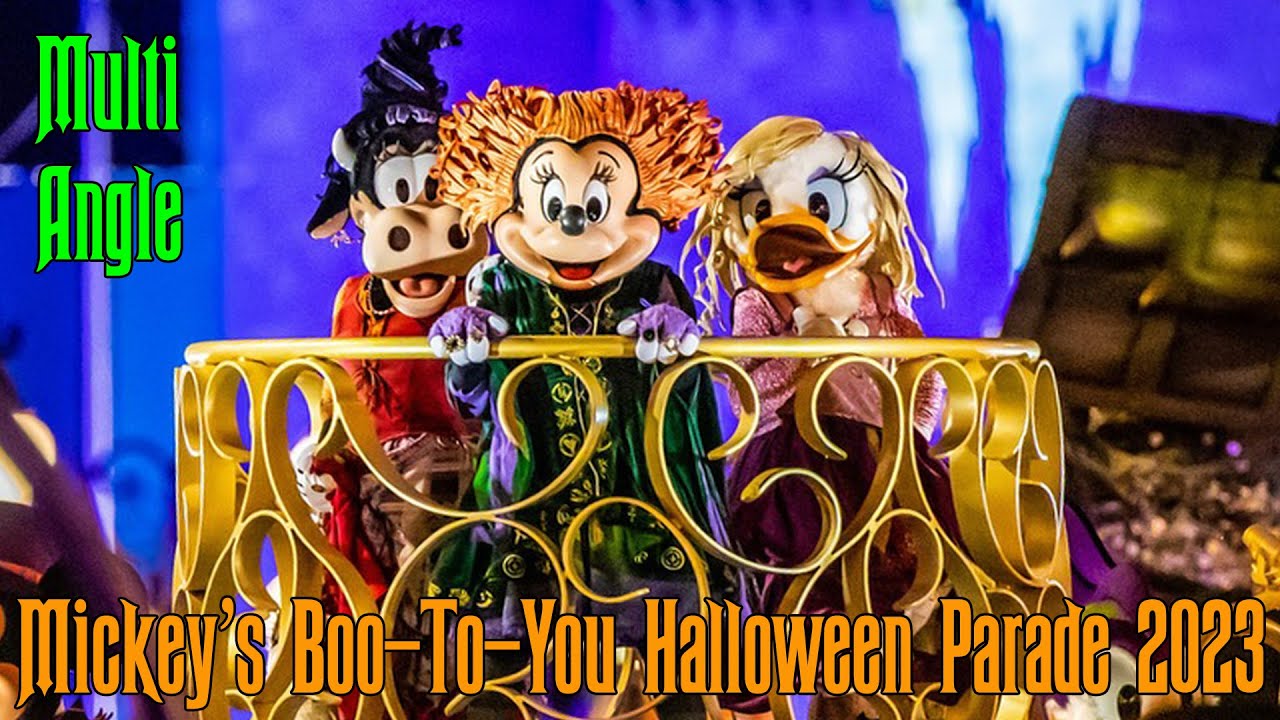 Mickey's-Boo-To-You Halloween Parade 2023 Multi-Angle Version, Mickey's Not-So-Scary Halloween Party