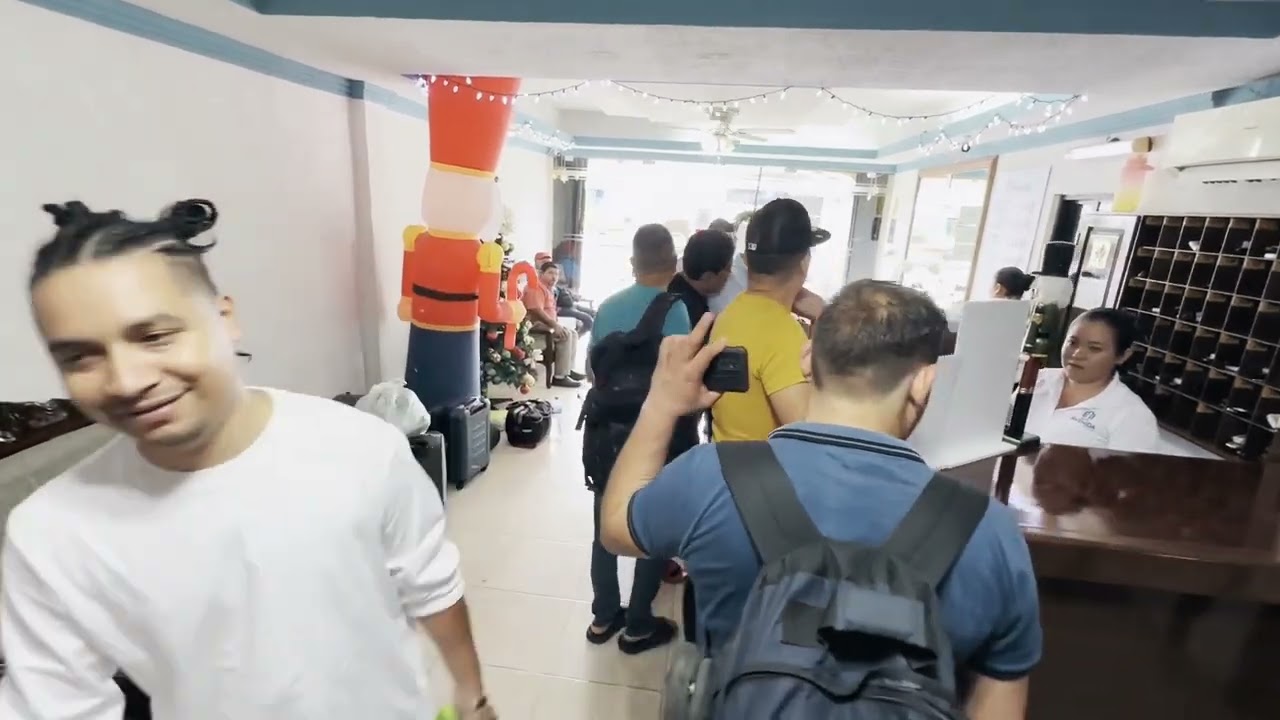 Nelson Kanzela Detrás de cámaras de la Gira en el Caribe Mexicano