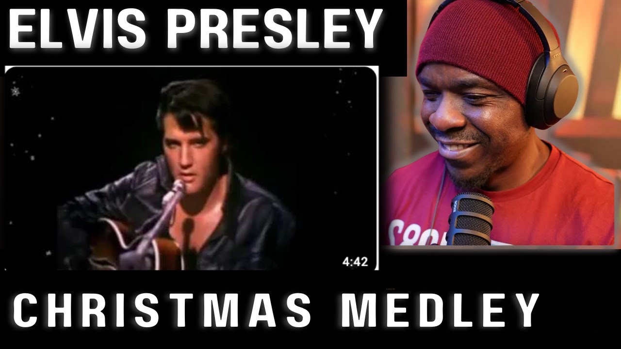 Kings Reacting to Elvis Presley's SING Christmas Medley:Santa Claus is Back in Town & Blue CHRISTMAS