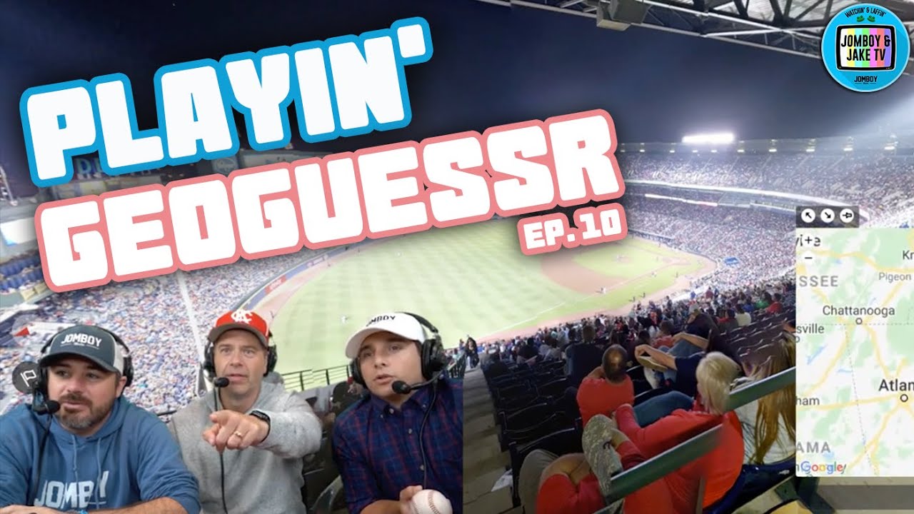 Finding sports stadiums in GeoGuessr  (w/ Chris Rose) | Playin' GeoGuessr #10