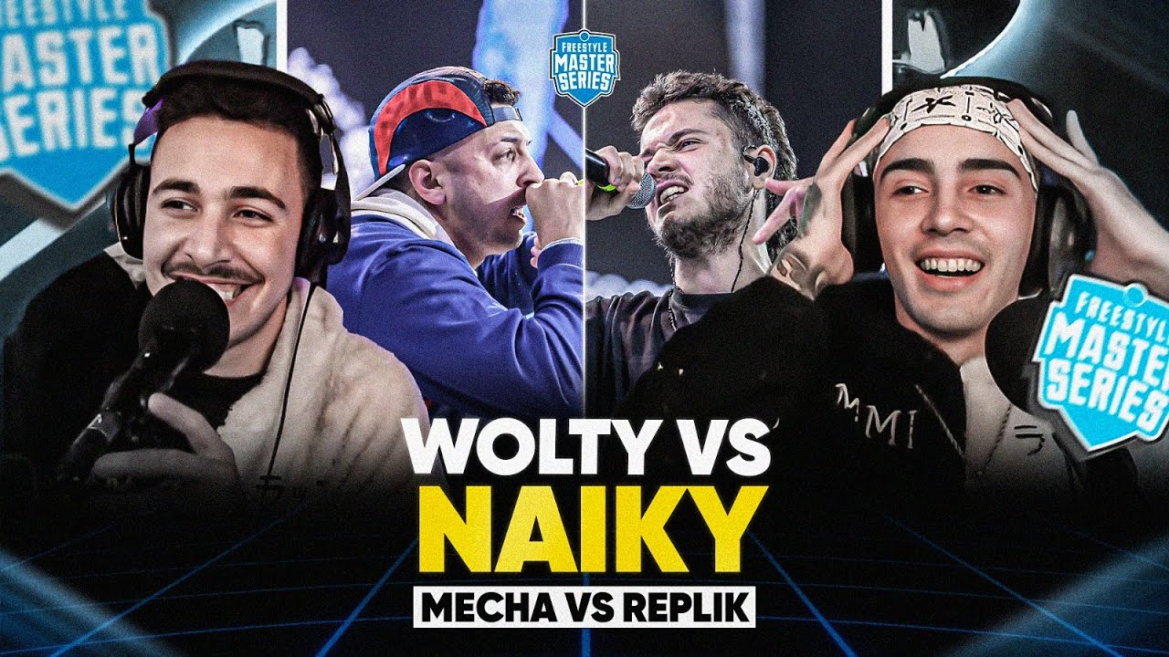 💥REPLIK VS MECHA🔥100% BATALLÓN🤯REACCIÓN NAIKY Y WOLTY🧐🤣