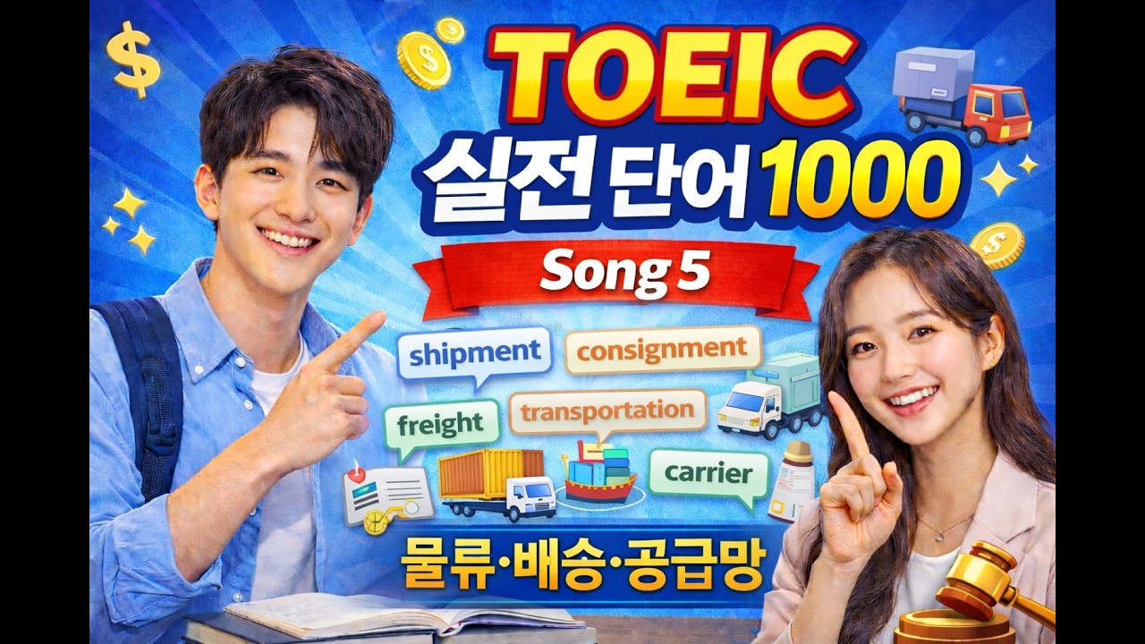 노래로 배우는 토익 기출단어 1000_05