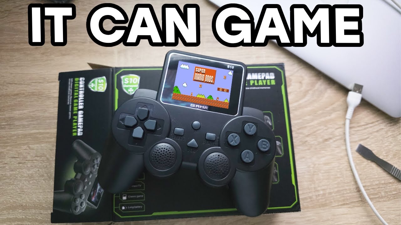 Gaming On A Fake Gameboy (Controller Gamepad Digital Game Player)