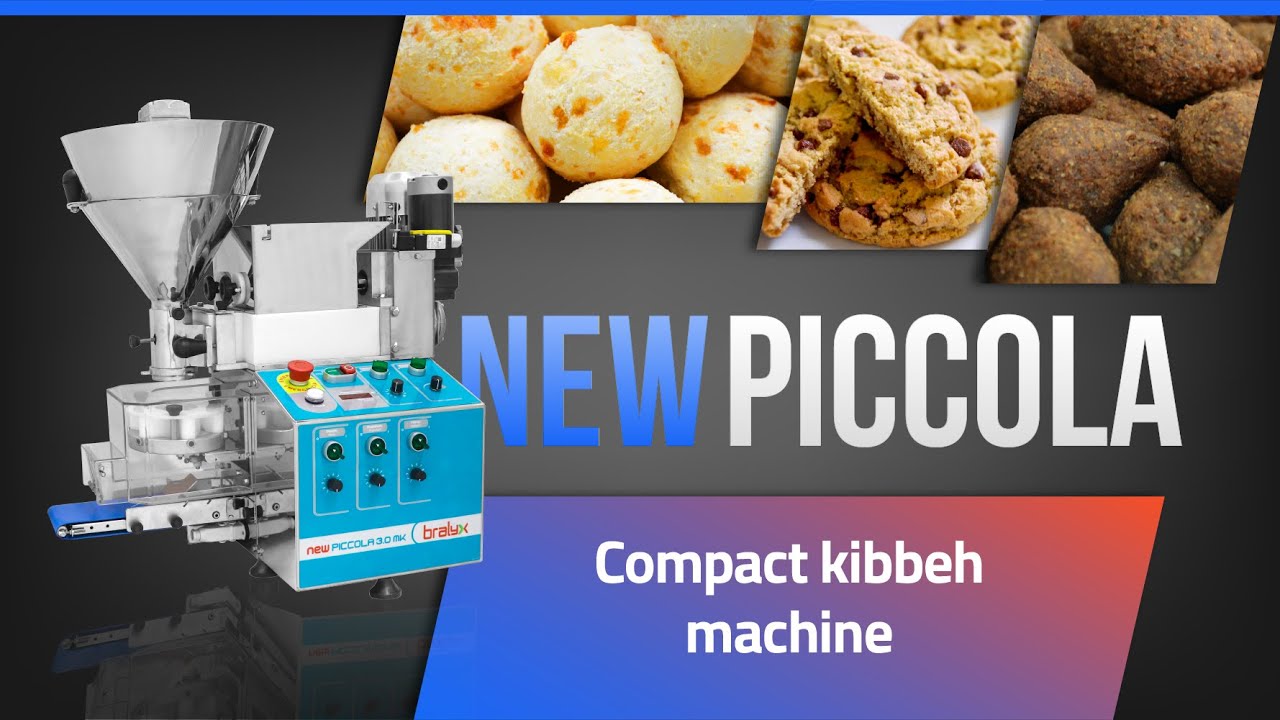 COMPACT FORMING & ENCRUSTING MACHINE NEW PICCOLA 3.0 MK - BRALYX - UL & CE CERTIFIED