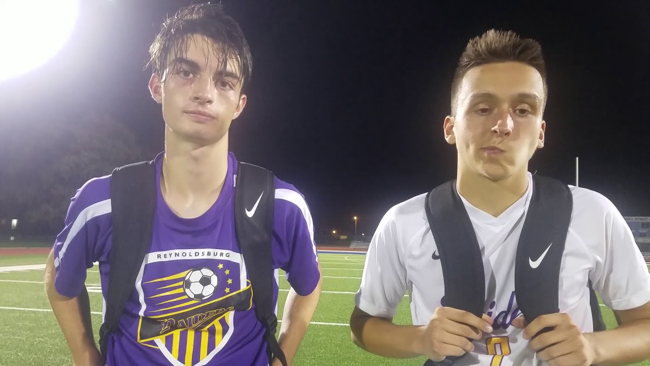 Reynoldsburg's Nate Russell and Nick Wallace
