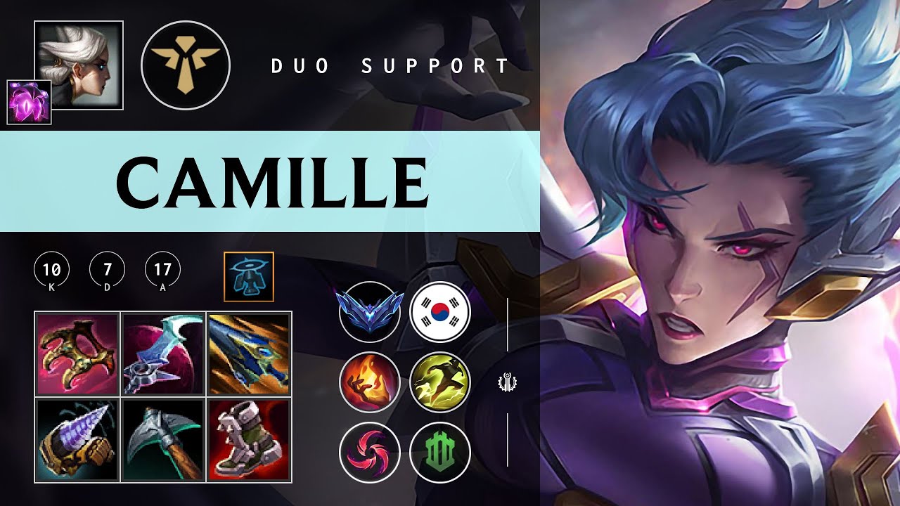 Camille Support vs Nautilus - KR Diamond Patch 26.01