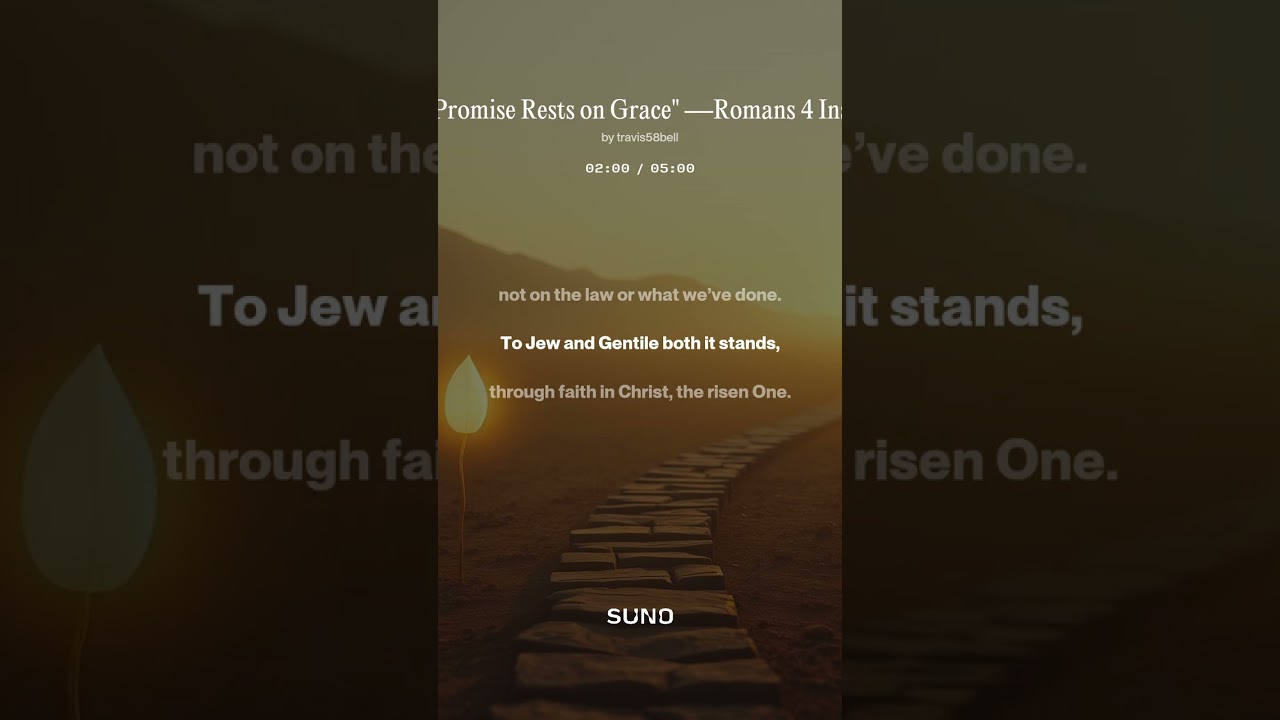 “The Promise Rests on Grace
