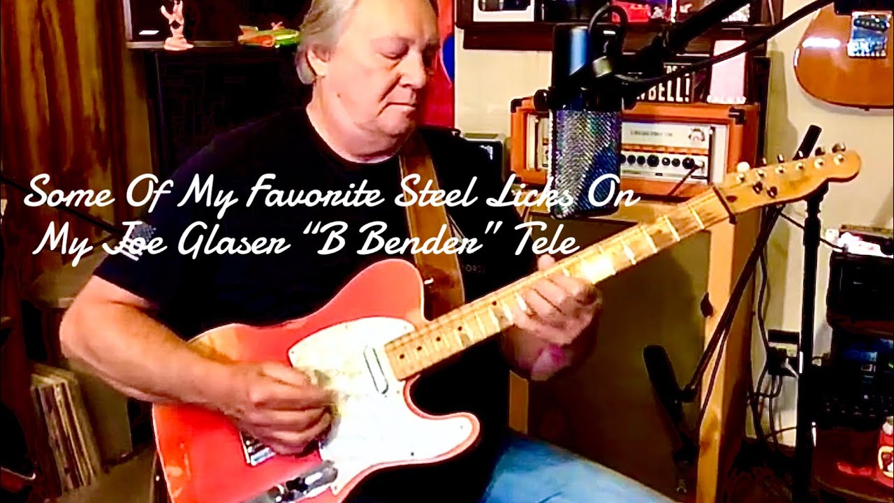 My ( B ) String Bender Tele , How To Use it, and some of my favorite steel Licks..🎶🎸🎶