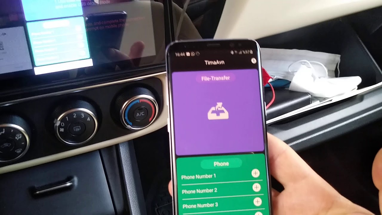 telefondan arac ekranına görüntü aktarma (mirrorlink)
