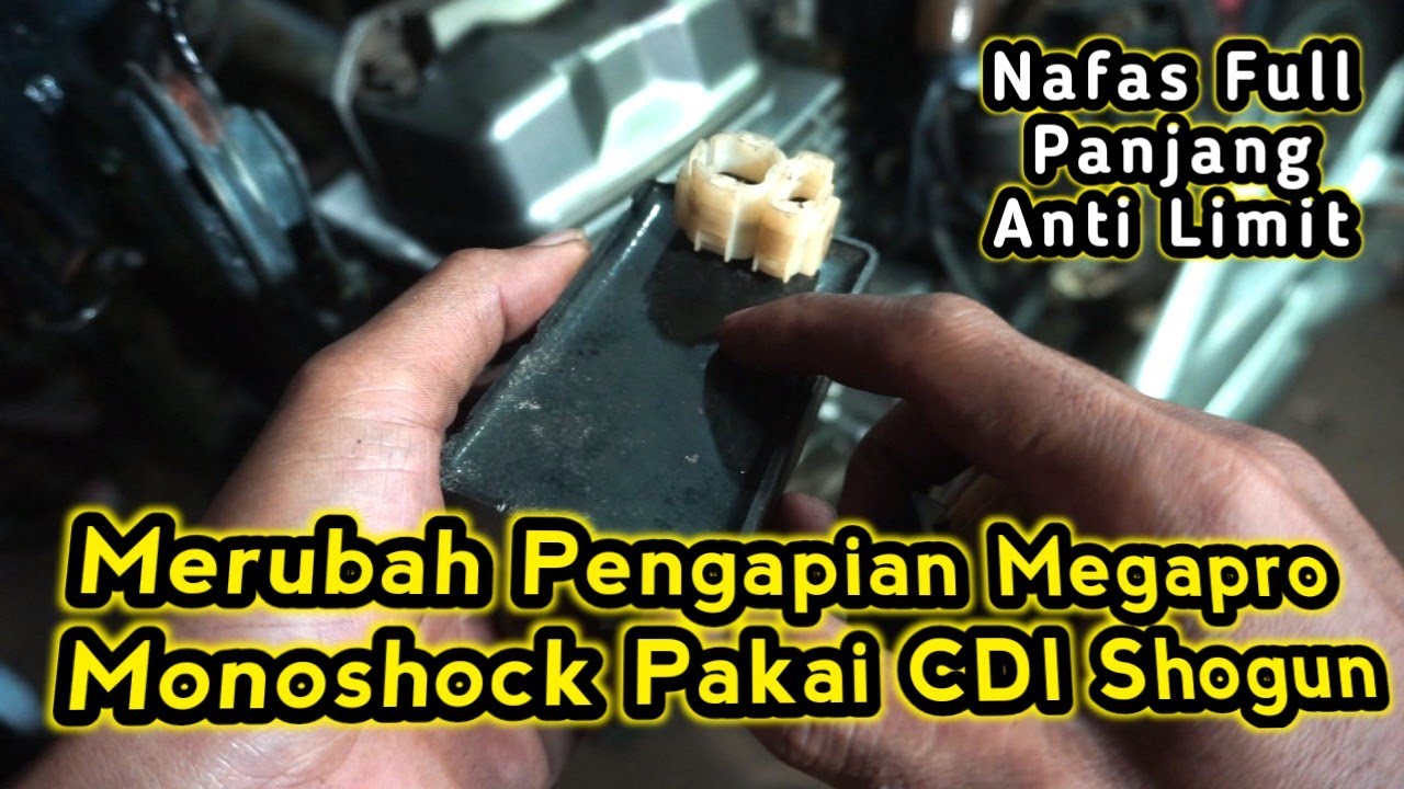 Merubah Pengapian Megapro Monoshock Pakai CDI Shogun