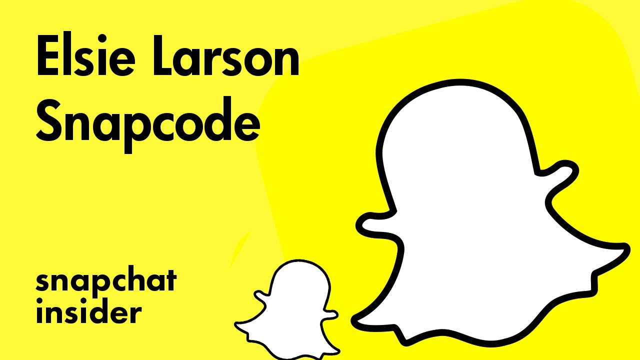 Add Elsie Larson on Snapchat via Snapcode elsielarson [11/25/2016]