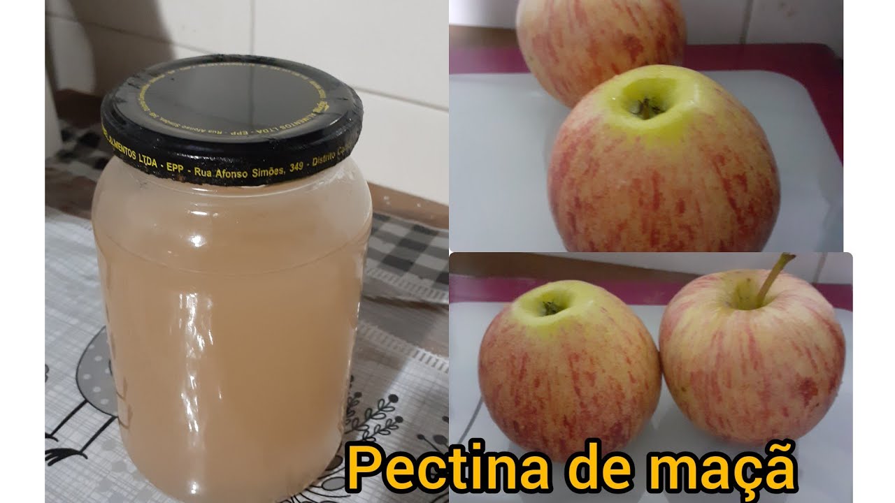PECTINA CASEIRA DE MAÇÃ  BASE PARA GELÉIAS #receitamineira 🌻@ivajardim-comidamineira