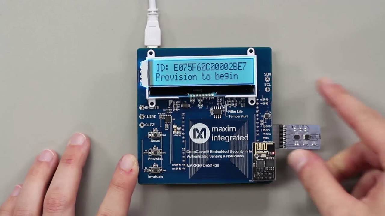 Tech Trends - Securely Control Sensors and IoT Nodes with the MAXREFDES143#