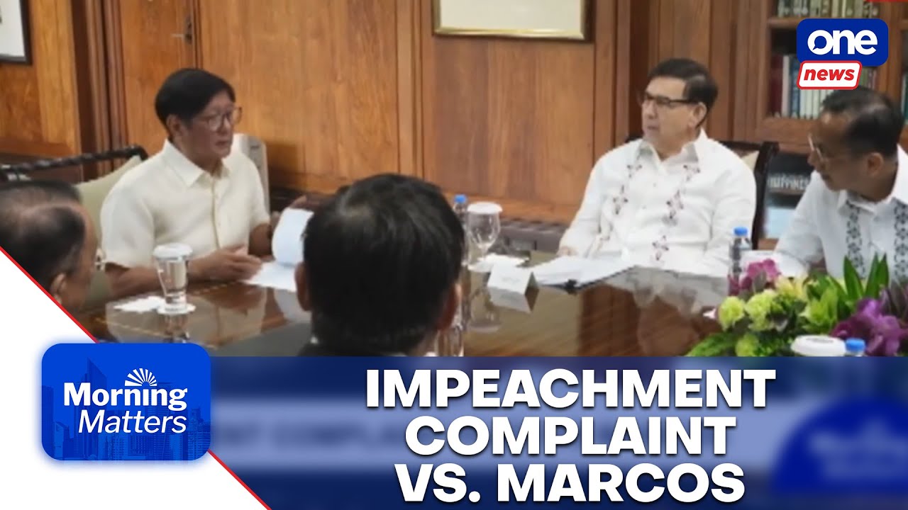 First impeachment complaint filed against Pres. Marcos
