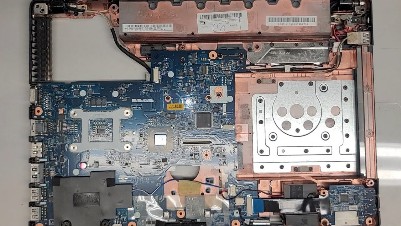 Lenovo G470 Disassembly RAM SSD Hard Drive Upgrade DC Jack Charge Port Battery Replacement Repair