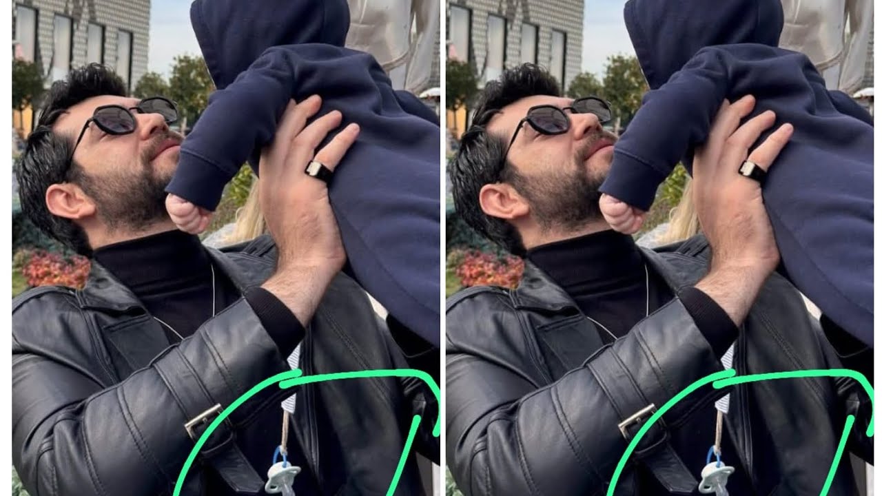باريش بكتاش بصوره وحده مع الطفل فضح نفسه ركز في الصوره هتااكد بكدب باريش وحقيقه تبني الطفل
