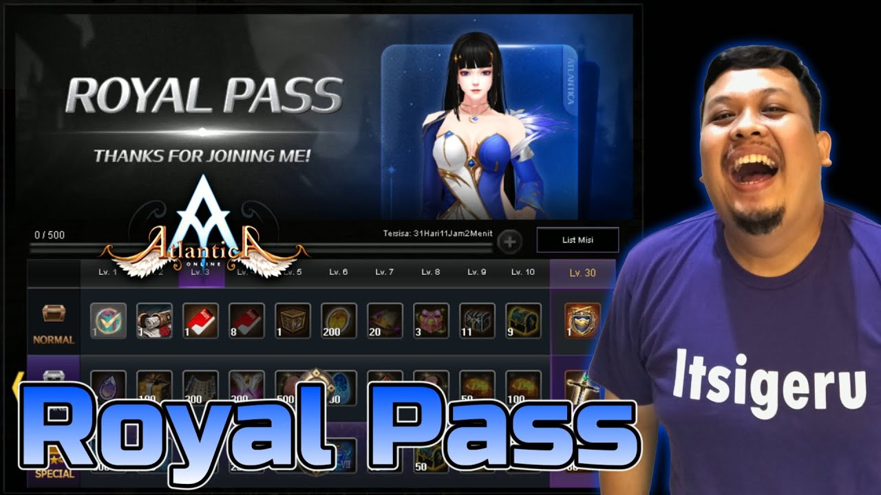 MAKIN GACOR !! - Review Royal Pass & Moonlight Set Gratis | Atlantica Online