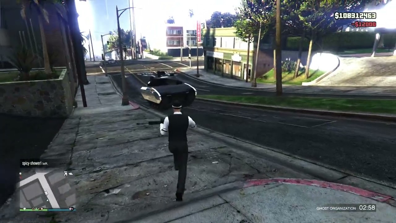 Grand Theft Auto V just minding my biz then had to mop em